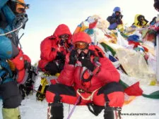 Alan on Everest summit May 21, 2011