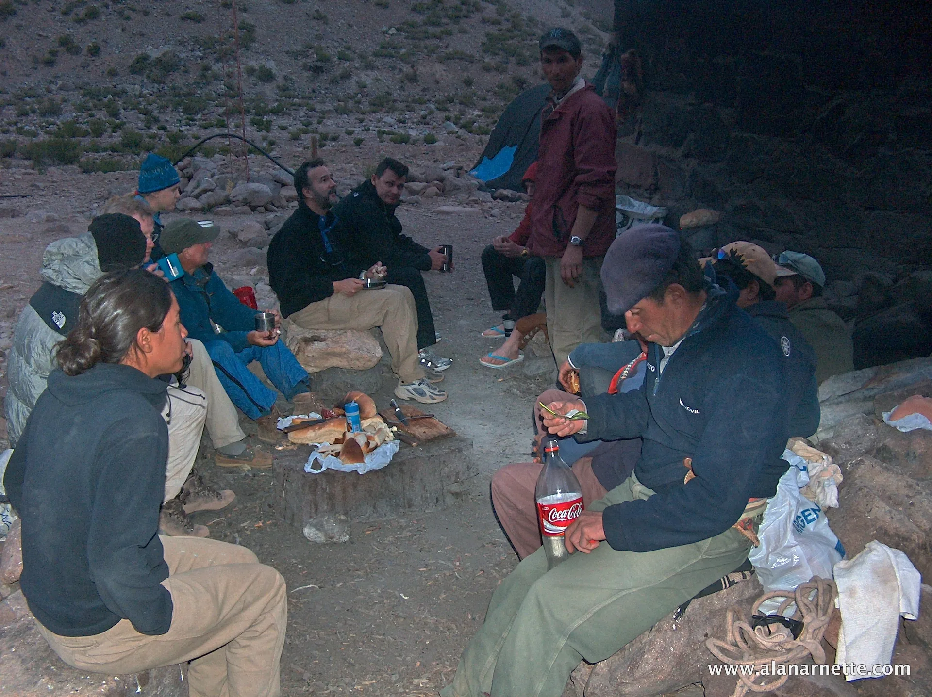 Muleteers on Aconcagua