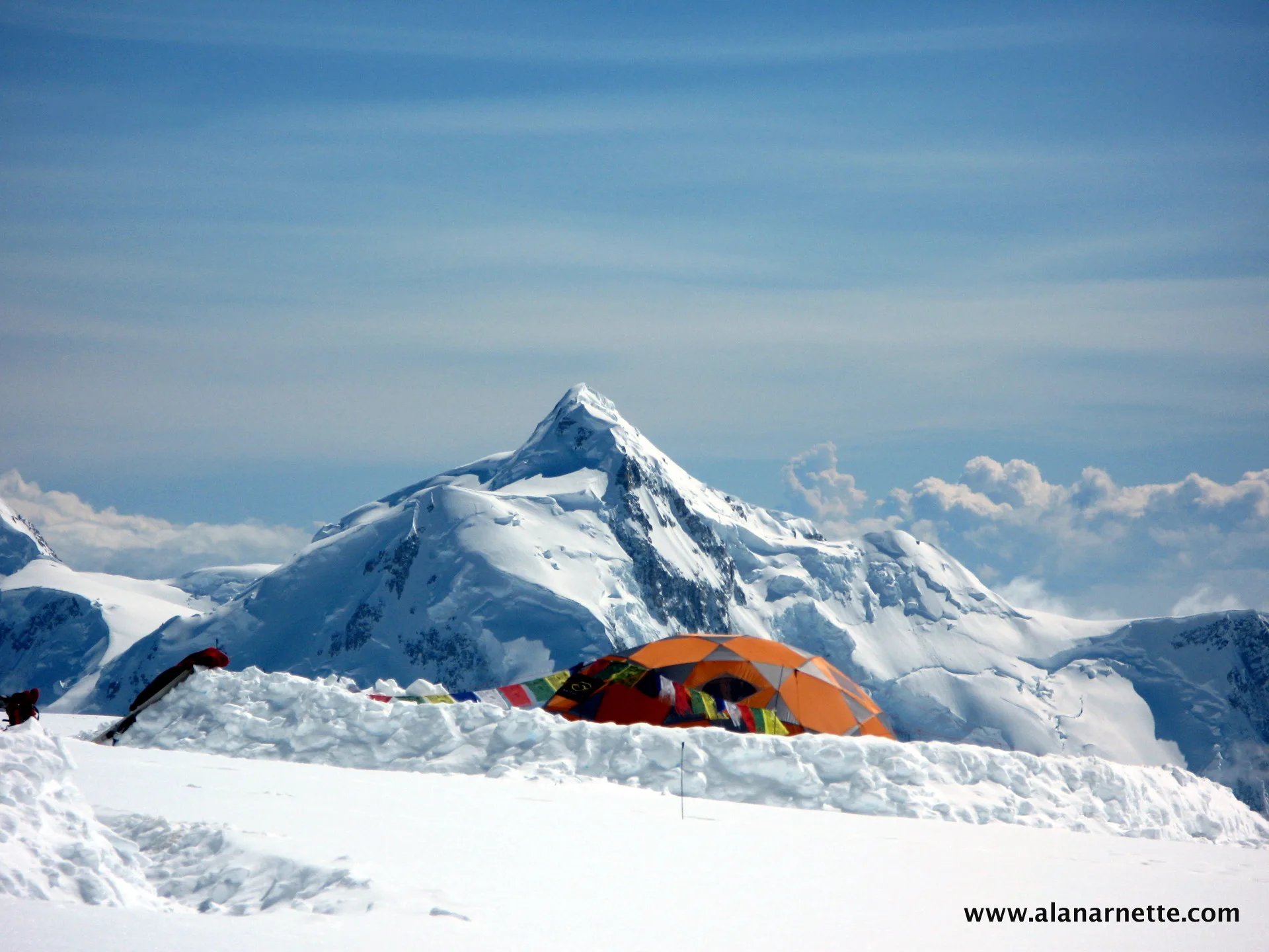 Mt Hunter from Denali