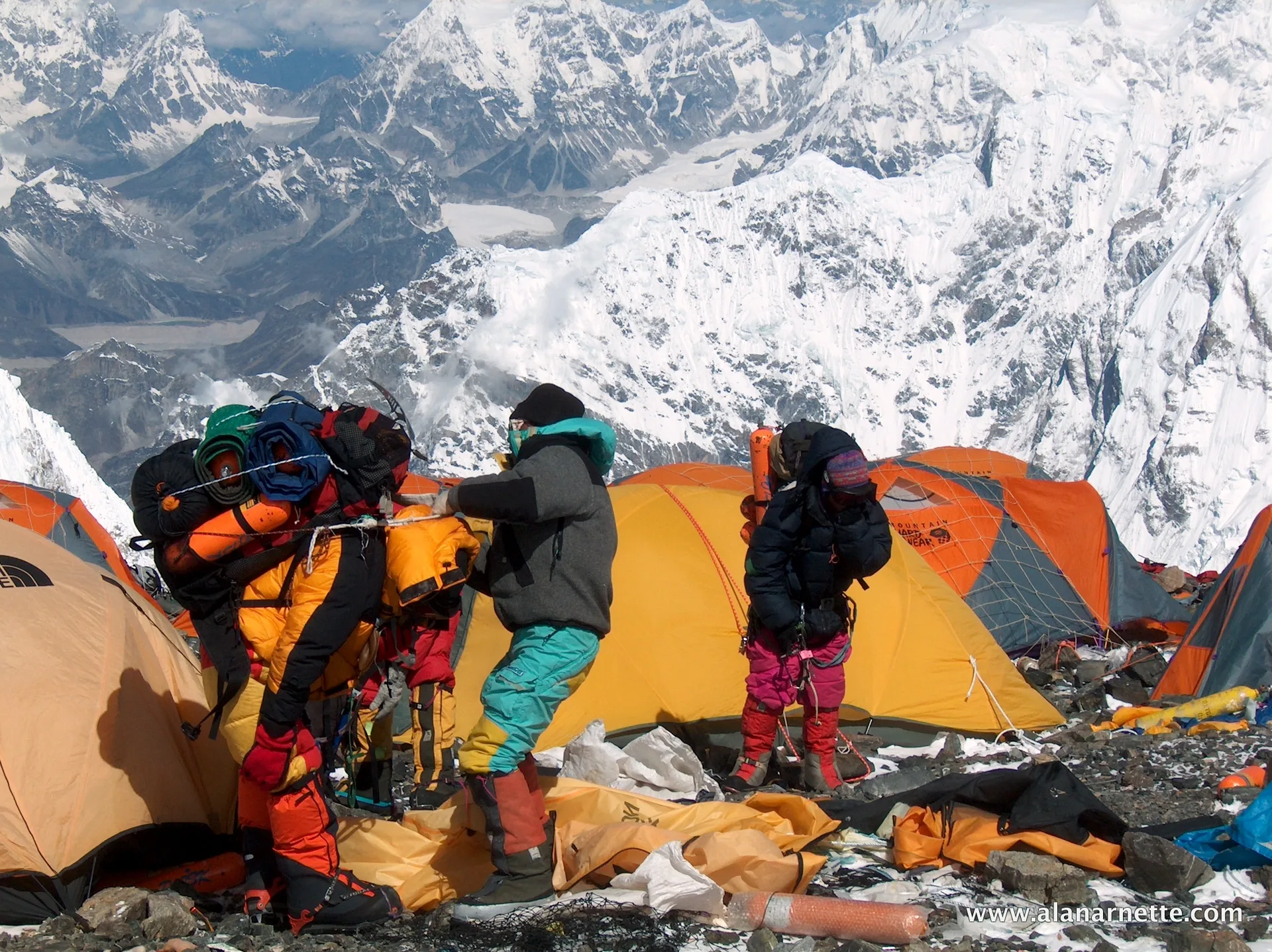 South Col on Everest