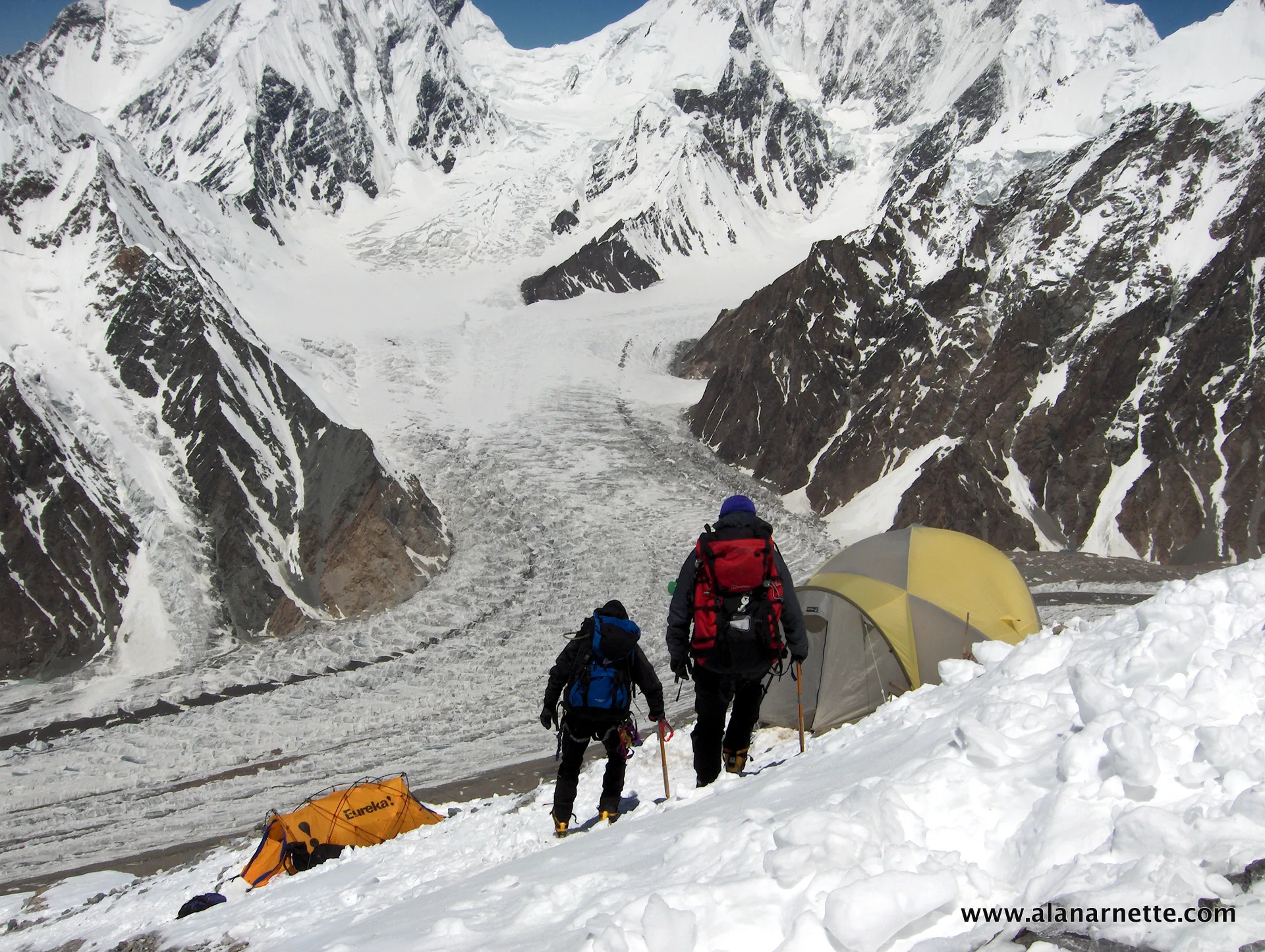 Camp 2 on Broad Peak